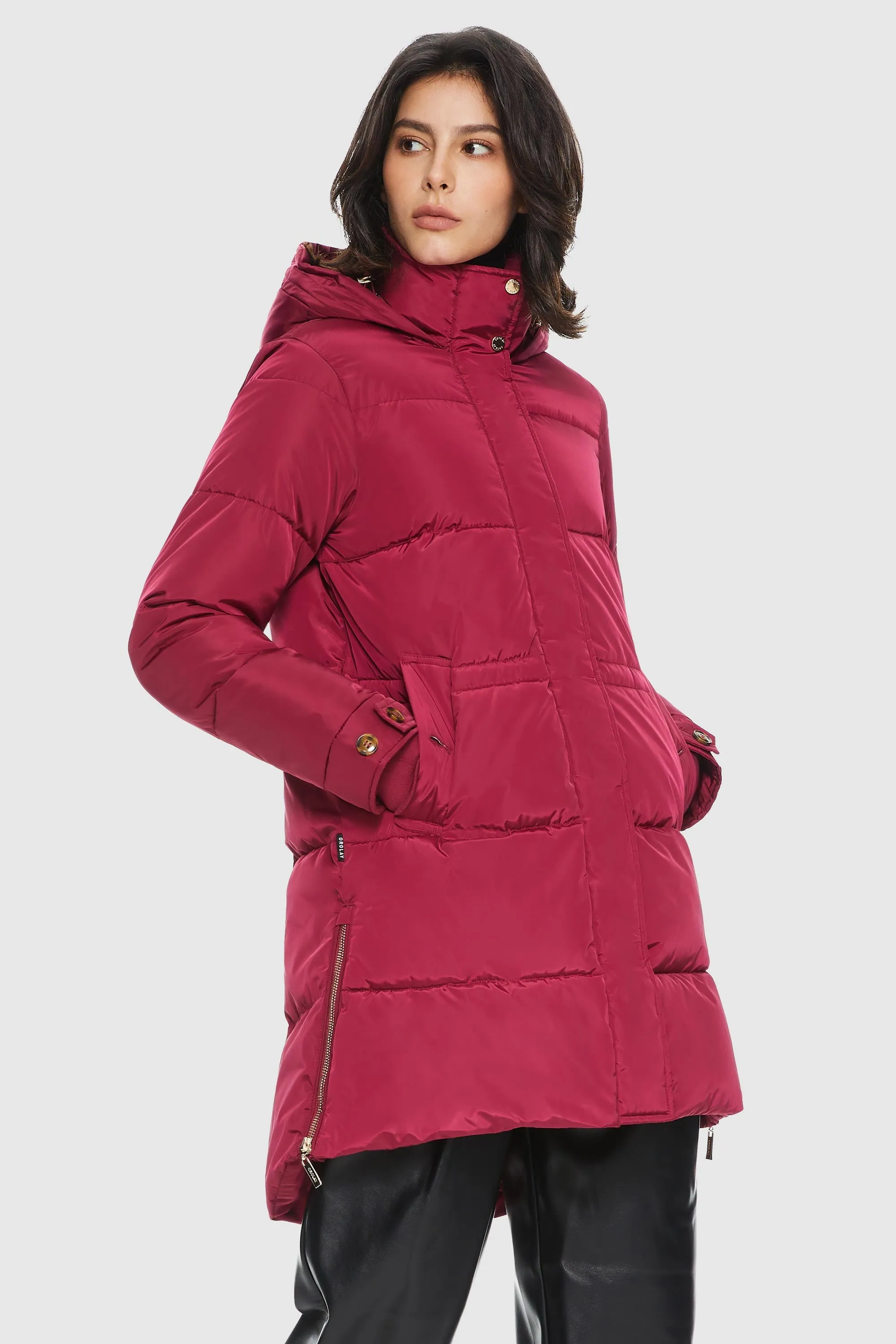 Zipper Winter Thicken Puffer Coat