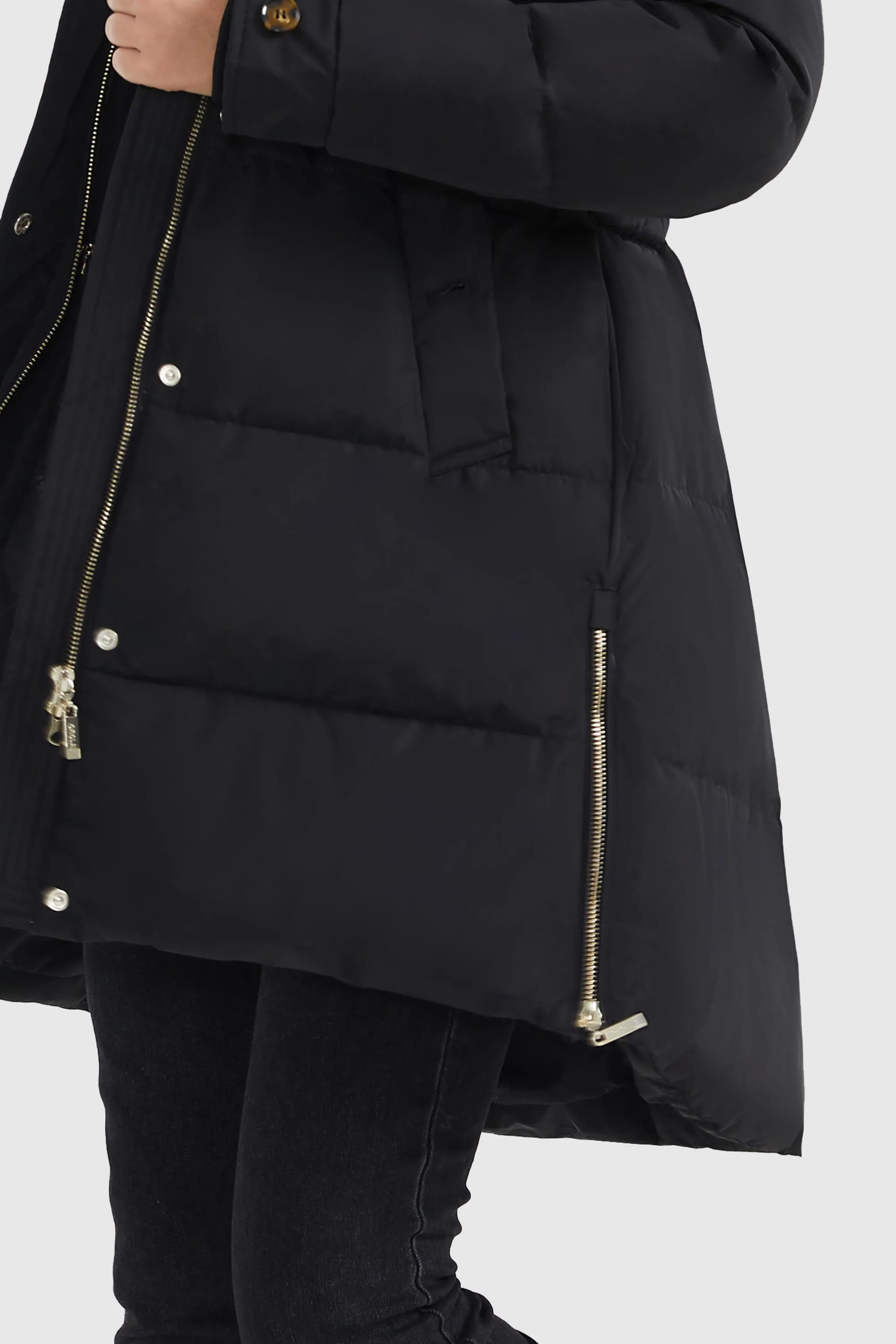 Zipper Winter Thicken Puffer Coat