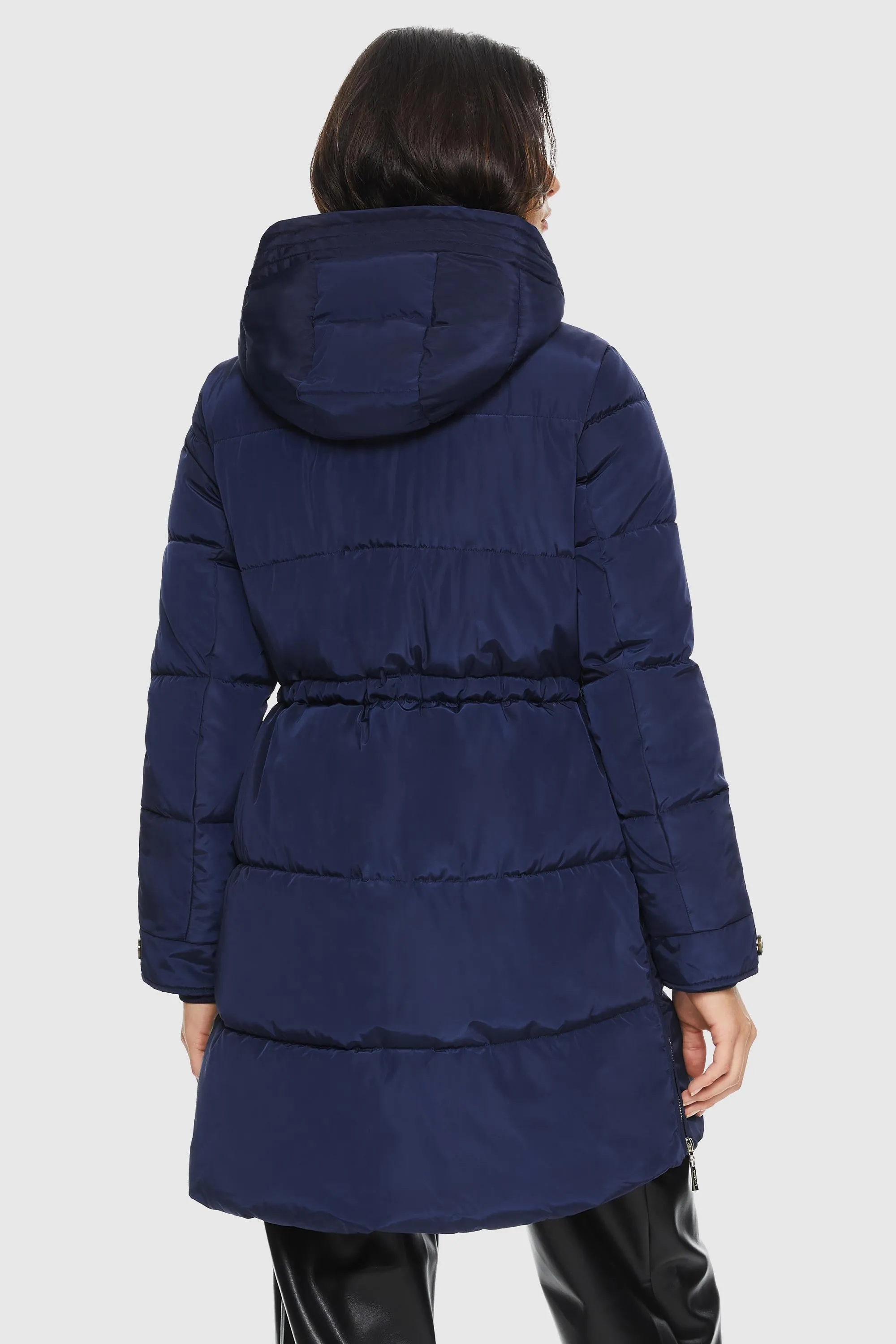 Zipper Winter Thicken Puffer Coat