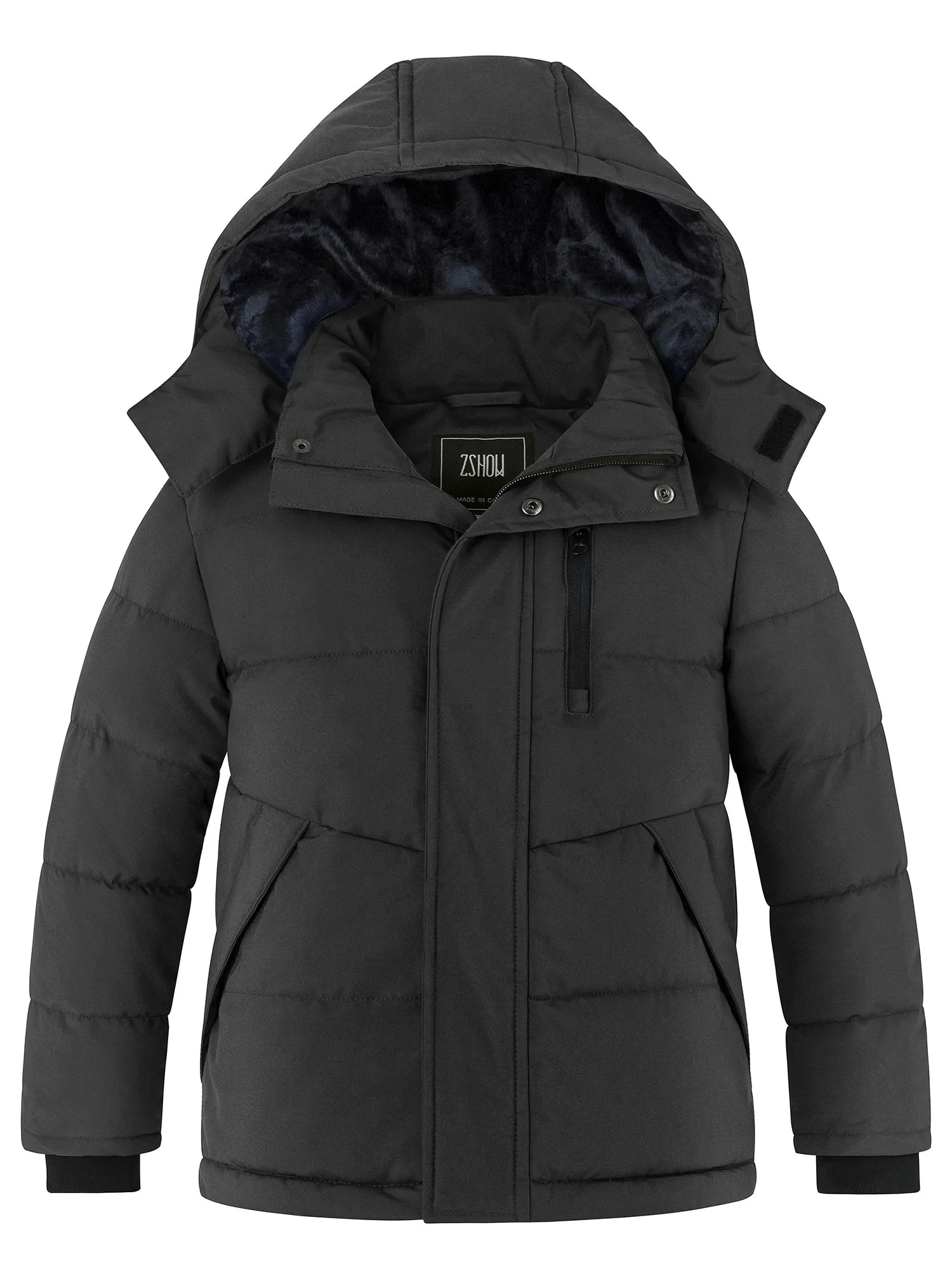 ZSHOW Boy's Warm Fleece Winter Coat